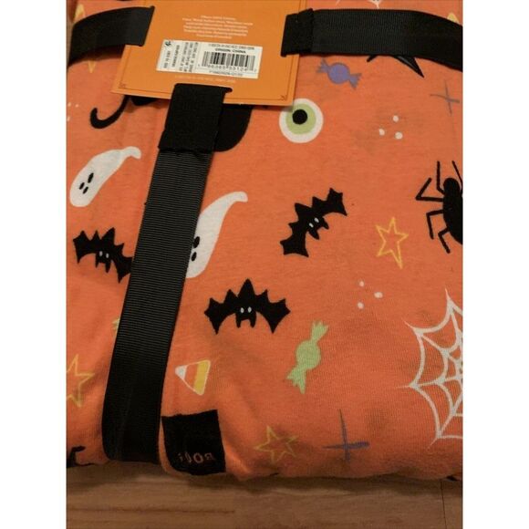 2pc Halloween Hyde and EEK Women's 2pc Pajama Set Orange Black Choose Your Size - Picture 7 of 16